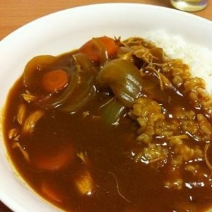 定番ごはん、ササミカレー